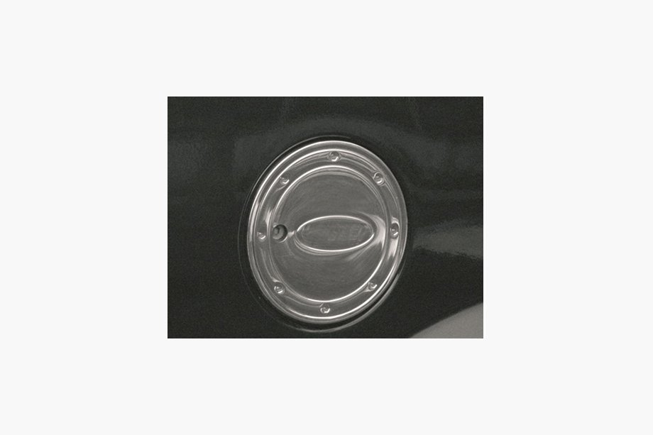 Ford Connect 2006–2009 Tankklap-cover i rustfrit stål Carmos - Tyrkisk stål Image