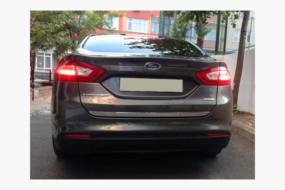 Ford Fusion 2012–2020 Bagklapskantliste (rustfrit stål) Image