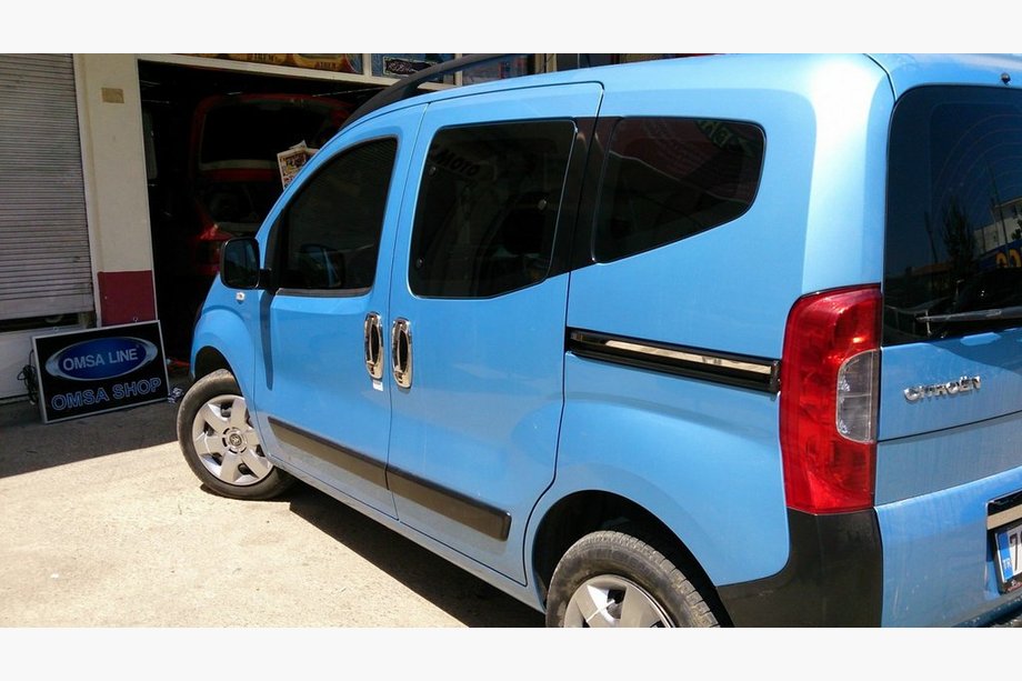 Fiat Fiorino/Qubo 2008–2024 Kromliste under skydedør (2 stk., rustfrit stål) Foto 2