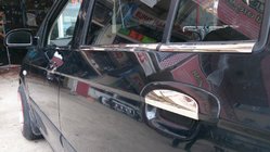 Hyundai Getz 2002– Krom dørgrebsdæksler (4 stk.) Carmos - Tyrkisk stål foto 2