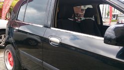 Hyundai Getz 2002– Udvendige vindueslister i rustfrit stål (6 stk.) OmsaLine - italiensk rustfrit stål foto 1