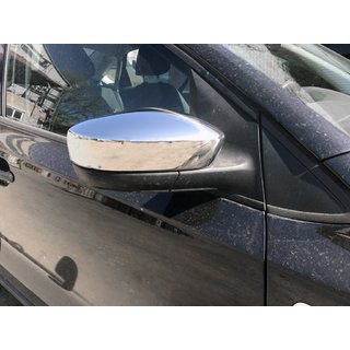 Spejlkåber uden udskæring til blinklys (2 stk., rustfrit stål) Skoda Fabia 2014–2021 foto 1