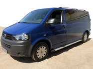 Volkswagen T5 2010–2015 Sidetrin Maya V2 (2 stk., aluminium) foto 1