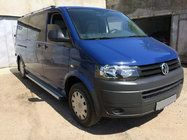 Volkswagen T6 2015–2024 Sidetrin Maya V2 (2 stk., aluminium) Kort akselafstand foto 3
