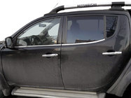 Mitsubishi L200 2006–2015 Vindueslister (4 stk., rustfrit stål) foto 1