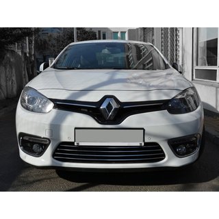Lister til kofangergitter (2013↗, rustfrit stål) Renault Fluence 2009–2016 foto 1