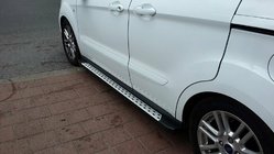 Ford Connect 2014–2021 Siderør DOT-Line (2 stk., aluminium) Standard base foto 2