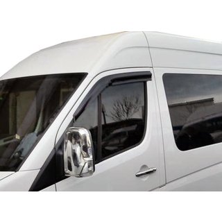 Selvklæbende vindafvisere (2 stk., Sunplex Sport) Mercedes Sprinter W906 2006–2018 foto 2