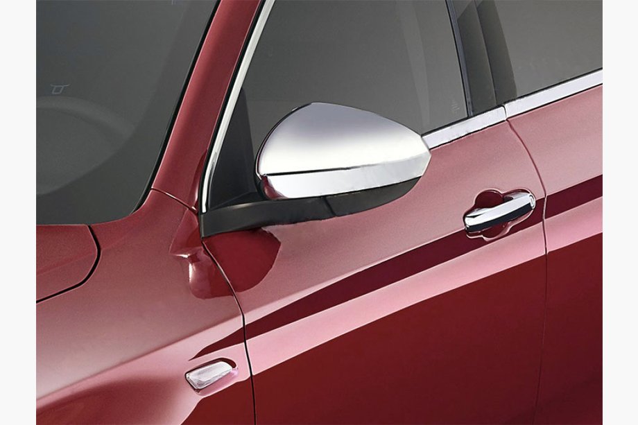 Fiat Tipo 2016– Krom spejldæksler (2 stk., plast) Image