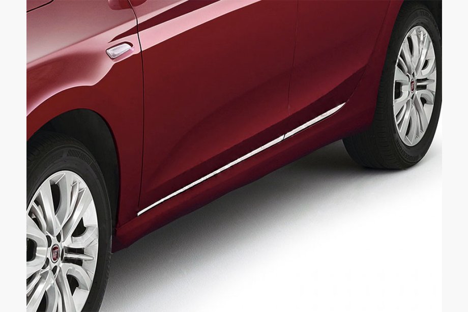 Fiat Tipo 2016– Dørlister (4 stk., rustfrit stål) Image
