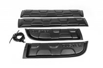 Dacia Duster 2008–2018 Dørbeskyttelseslister med fremspring (4 stk., plast) foto 2