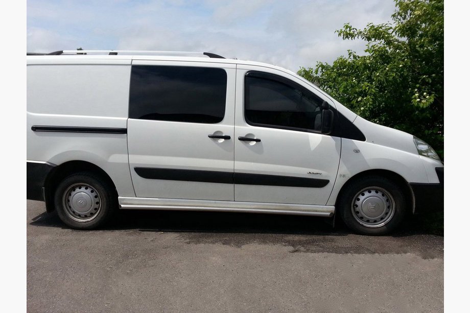 Citroen Jumpy 2007–2017 Siderør (2 stk., rustfrit stål) Ø60, kort akselafstand Image