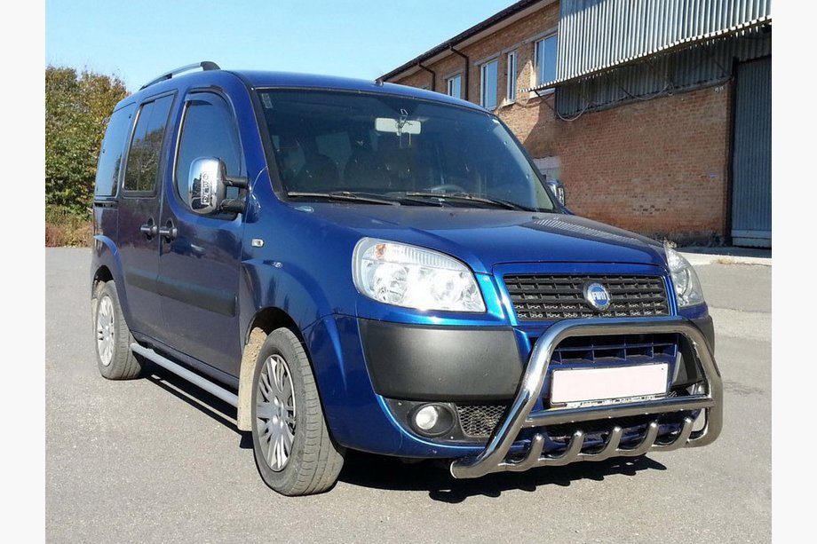 Fiat Doblo I 2005–2010 Bullbar WT003 (rustfrit stål) 51 mm Image