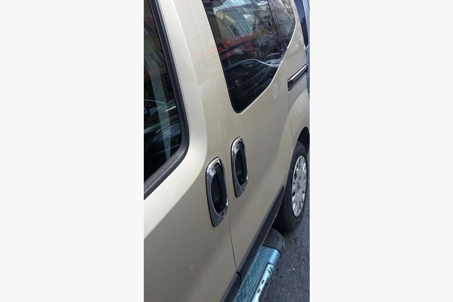 Fiat Fiorino/Qubo 2008–2024 Dørgrebsrammer i rustfrit stål (4 stk.) Foto 4