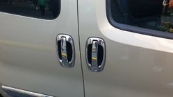 Citroen Nemo 2007–2017 Dørgrebsdæksler og omlister (8 stk., rustfrit stål) foto 4