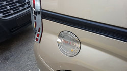 Citroen Nemo 2007–2017 Tankklap cover (rustfrit stål) foto 3