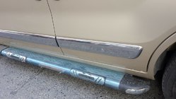 Peugeot Bipper 2008–2017 Dørlister (4 stk., rustfrit stål) Carmos - Tyrkisk stål foto 2