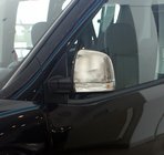 Fiat Doblo II 2010–2022 Spejlkapper i rustfrit stål (2 stk.) Carmos - Tyrkisk stål foto 2