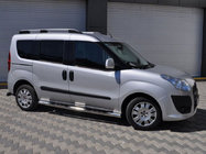 Fiat Doblo II 2010–2022 Siderør (2 stk., rustfrit stål) 60 mm, Maxi-base foto 5