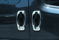 Opel Combo 2012–2018 Lister omkring dørhåndtag (4 stk., rustfrit stål) Carmos - Tyrkisk stål foto 12