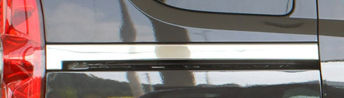 Opel Combo 2012–2018 Kromliste under skydedør (2 stk., rustfrit stål) foto 7