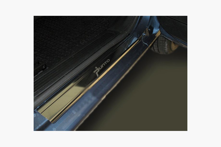Fiat Punto Grande/EVO 2006–2018 Dørtrinslister Natanika Premium (2 stk., rustfrit stål) Image