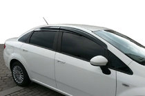 Fiat Linea 2006–2018 Vindafvisere til vinduer (4 stk., Sunplex Sport) foto 1