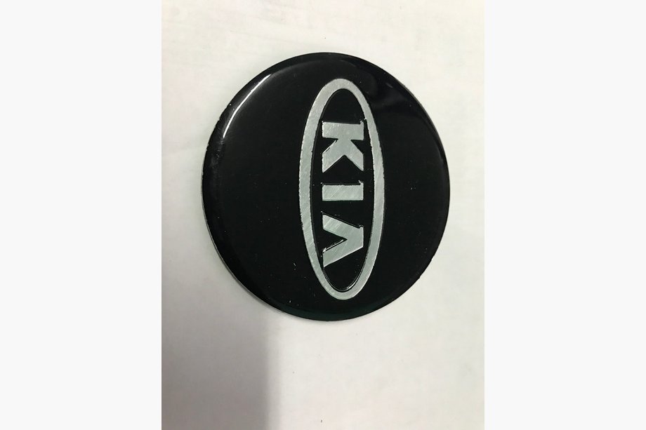 Kia Cerato 1 2004–2009 Kia klistermærke (Ø 75 mm) Image