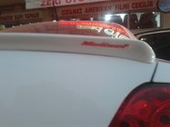 Fiat Linea 2006–2018 Spoiler i 1 del (til lakering) foto 4