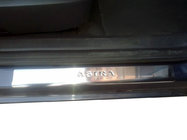 Opel Astra H 2004–2013 Omsa dørtrinslister (4 stk., rustfrit stål) foto 3