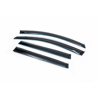 Vindafvisere til sideruder med kromliste (4 stk., HIC) Volvo XC70 2007–2013 foto 1