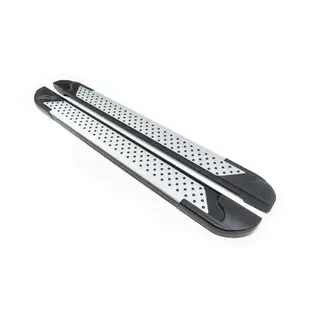 Sidetrin Allmond Grey (2 stk., aluminium) foto 2