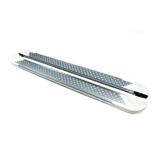 Sidetrin Allmond White (2 stk., aluminium) foto 2