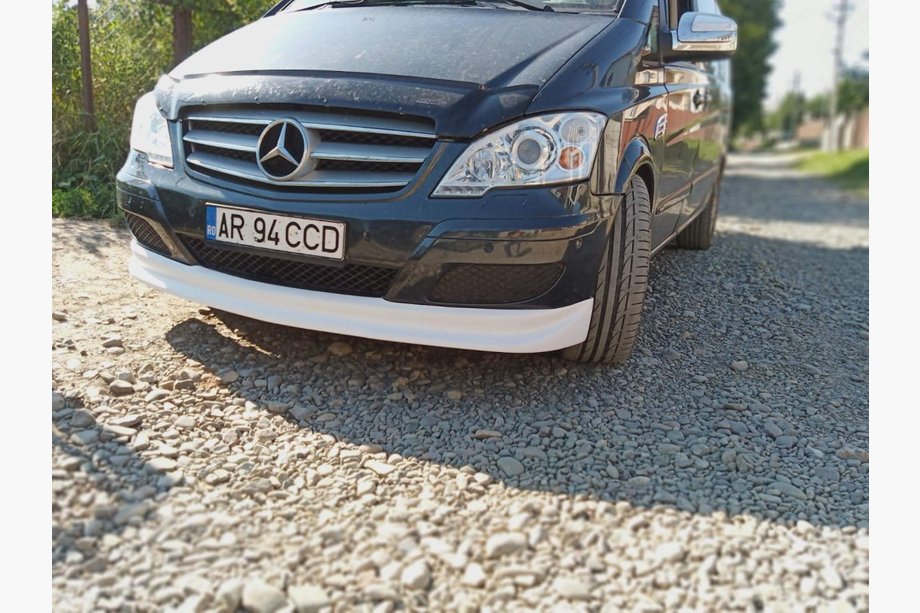 Mercedes Viano 2004–2014 Front læbespoiler 2010-2015 (til lakering) Image