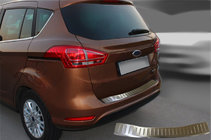 Ford B-Max 2012–2017 OmsaLine bagkofangerbeskytter (rustfrit stål) foto 1