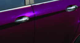 Ford Fiesta 2008–2017 Dørgrebsdæksler (4 stk., rustfrit stål) OmsaLine - italiensk rustfrit stål foto 3