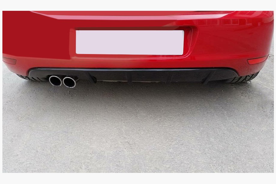 Volkswagen Golf 7/E-Golf 2012–2020 Indsats til bagdiffuser (ABS, sort) Image