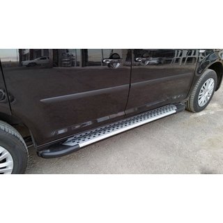 Sidetrin Allmond Grey (2 stk., aluminium) foto 1