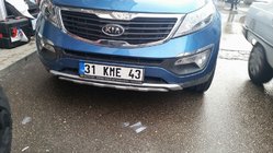Kia Sportage 2010–2015 Front spoilerlæbe Niken V1 (plastik) foto 4
