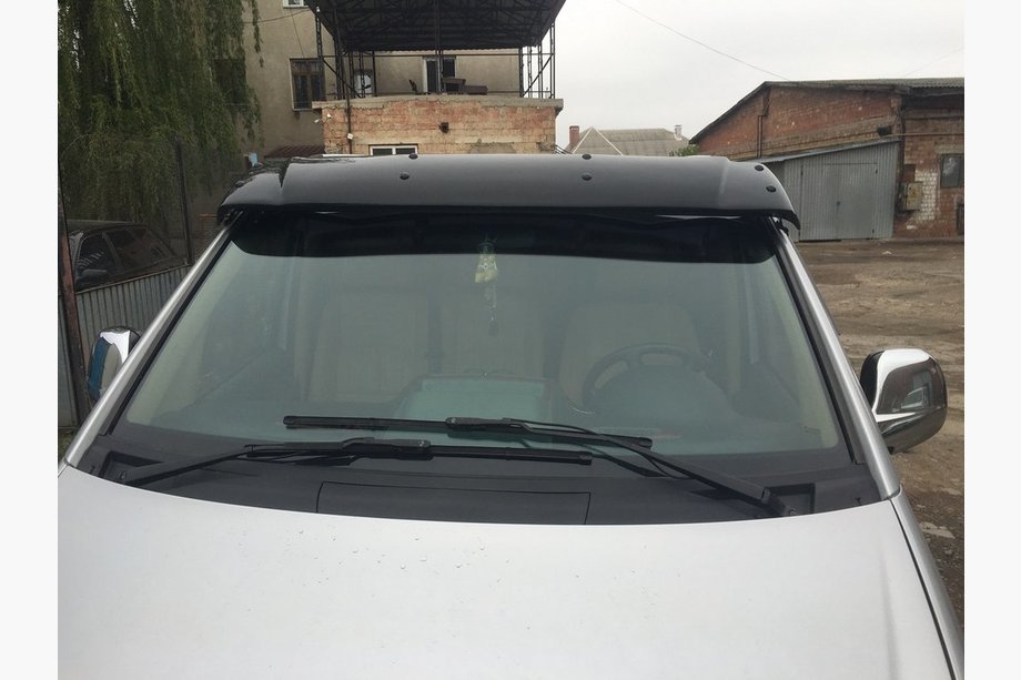 Mercedes Viano 2004–2014 Forrudevisir (sort højglans, 5 mm) Foto 2