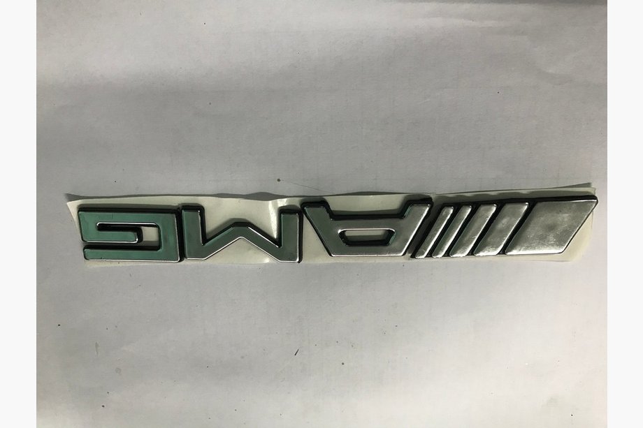 Mercedes A-klasse W168 1997–2004 AMG skrift emblem 18 x 2 cm (Tyrkiet) Image