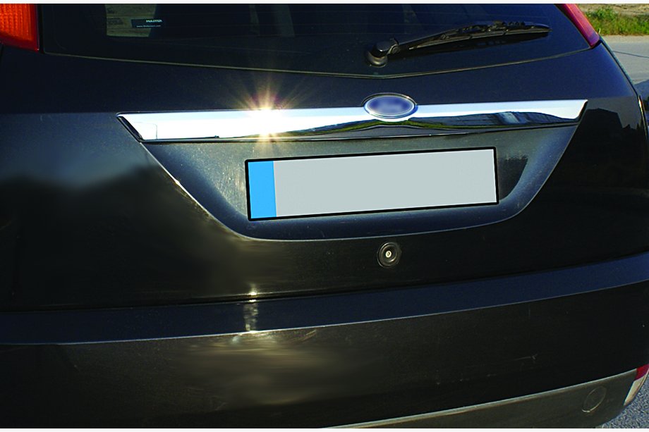 Ford Focus I 1998–2005 Liste over nummerplade (HB, rustfrit stål) Image