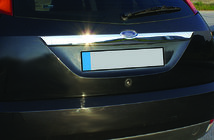 Ford Focus I 1998–2005 Liste over nummerplade (HB, rustfrit stål) foto 1