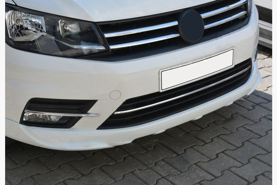Volkswagen Caddy 2015–2020 Krom kofangerbeskyttere (3 stk., rustfrit stål) Foto 1