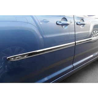 Afdækningslister til dørlister (kort akselafstand, 4 stk., rustfrit stål) Volkswagen Caddy 2015–2020 foto 1