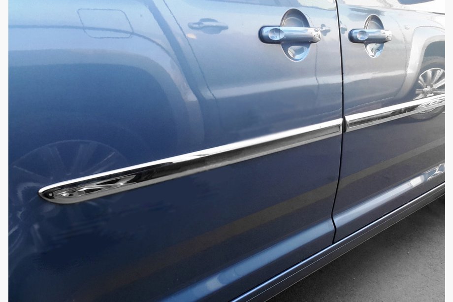 Volkswagen Caddy 2015–2020 Afdækningslister til dørlister (kort akselafstand, 4 stk., rustfrit stål) Image
