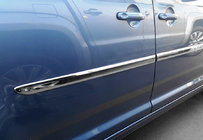 Volkswagen Caddy 2015–2020 Afdækningslister til dørlister (kort akselafstand, 4 stk., rustfrit stål) foto 1