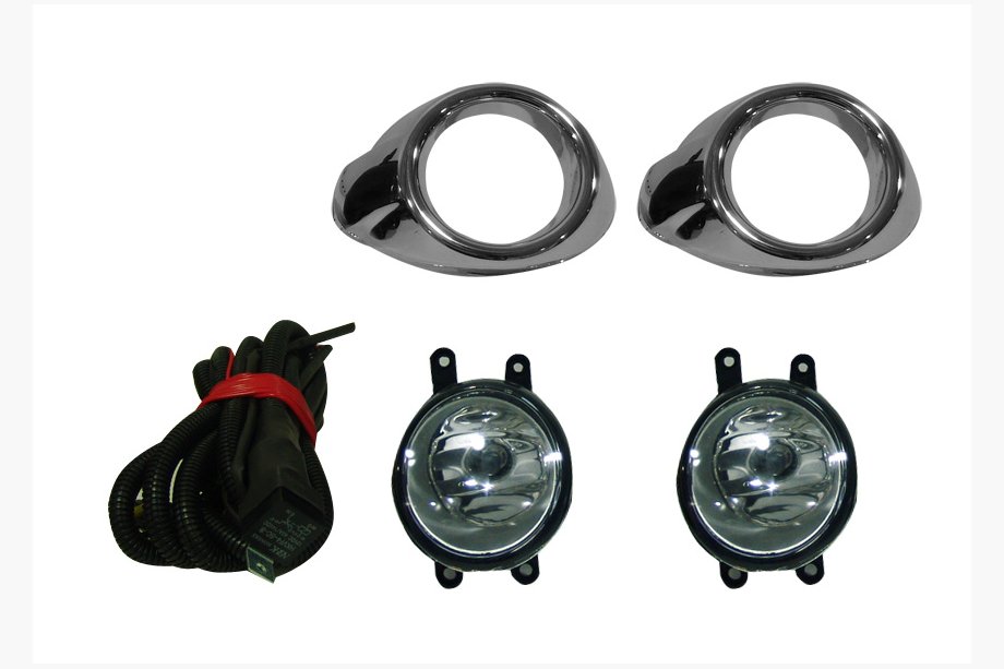 Ford Focus III 2011–2017 Tågelygter (2011-2015, halogen) Kromring Image