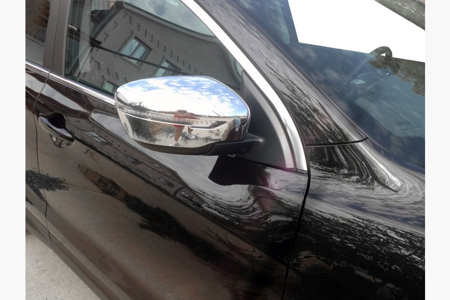 Nissan Qashqai 2014–2021 Krom spejlkapper (2 stk., plast) Image