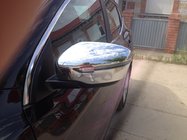 Nissan Qashqai 2014–2021 Krom spejlkapper (2 stk., plast) foto 2